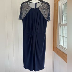 JS BOUTIQUE Navy blue dress size 6